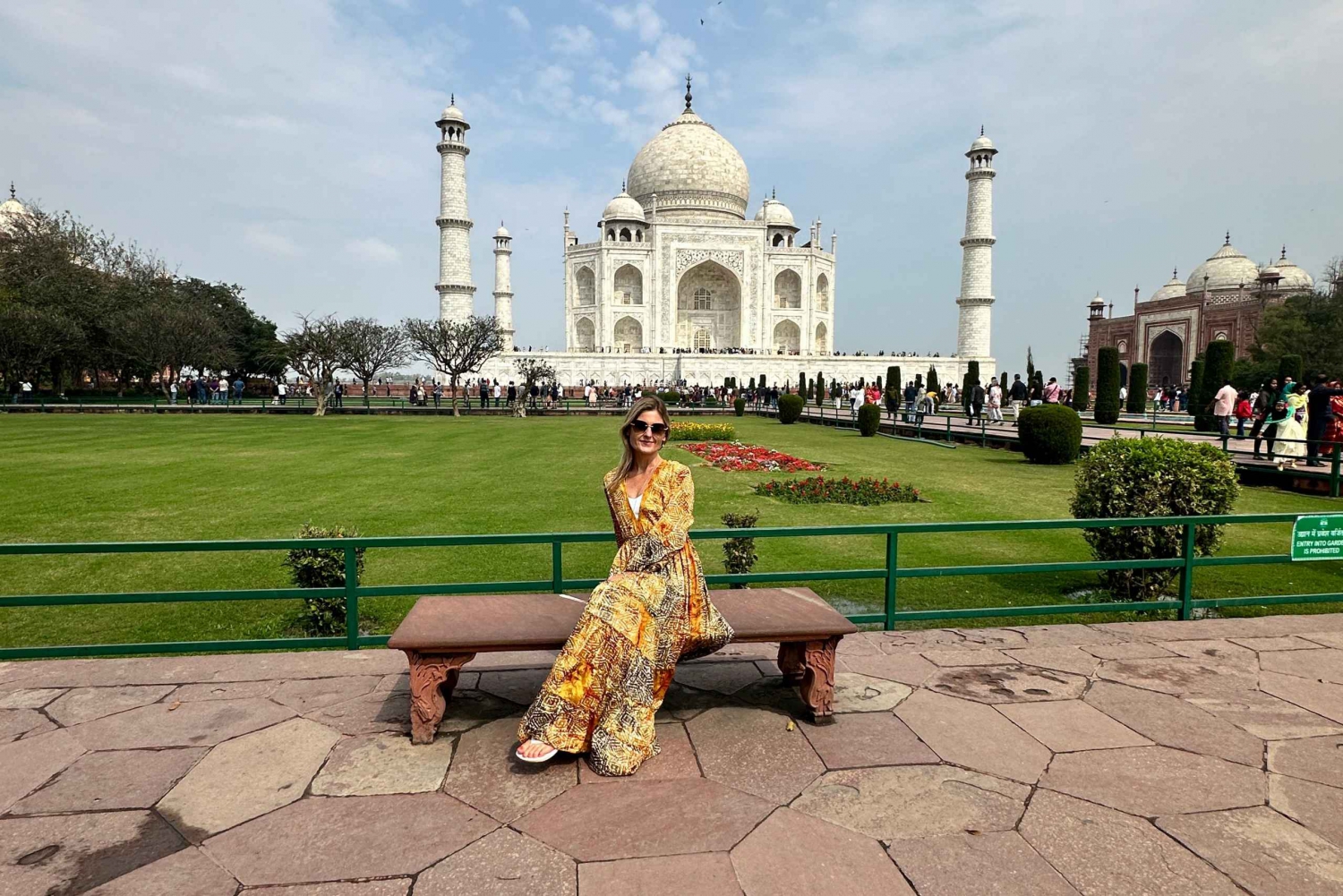 Au départ de Delhi : visite privée du Taj Mahal au lever du soleil et du fort d'Agra