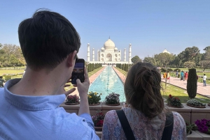 De Deli: Tour particular do Taj Mahal ao nascer do sol e do Forte de Agra