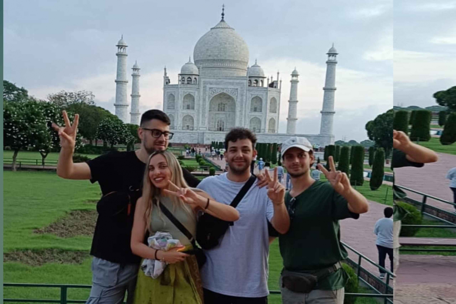 Desde Delhi: Salida del Taj Mahal y visita al Fuerte de Agra con guía