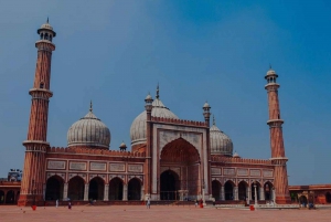 De Delhi : Lever de soleil sur le Taj Mahal et visite de la vieille ville de Delhi - en voiture