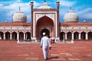 Vanuit Delhi: Taj Mahal Zonsopgang en Wandeltour door Oud Delhi