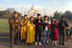 Fra Delhi: Taj Mahal soloppgang og spasertur i Old Delhi