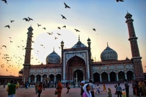 Fra Delhi: Taj Mahal soloppgang og spasertur i Old Delhi