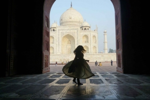 Fra Delhi: Taj Mahal-tur med Indias fremste ekspresstog