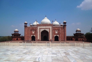 Depuis Delhi : Visite du Taj Mahal avec un photographe professionnel