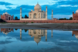 Von Delhi aus: Vrindavan, Mathura, Agra und Taj Mahal Tagestour