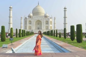 Von Jaipur: Agra-Tagestour mit Taj Mahal & Rotes Fort