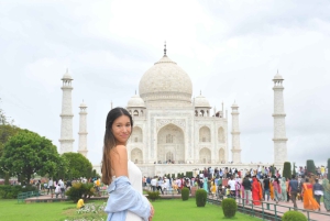 Von Jaipur: Agra-Tagestour mit Taj Mahal & Rotes Fort