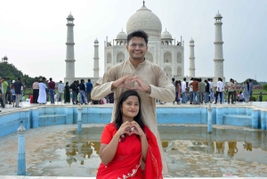 Von Jaipur: Agra-Tagestour mit Taj Mahal & Rotes Fort