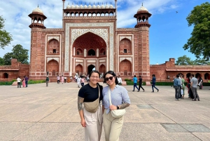 Von Jaipur: Agra-Tagestour mit Taj Mahal & Rotes Fort