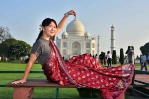 Von Jaipur: Agra-Tagestour mit Taj Mahal & Rotes Fort