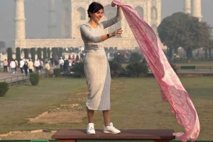 Z Jaipuru: Taj Mahal, Agra - 1-dniowa wycieczka z Fatehpur Sikri