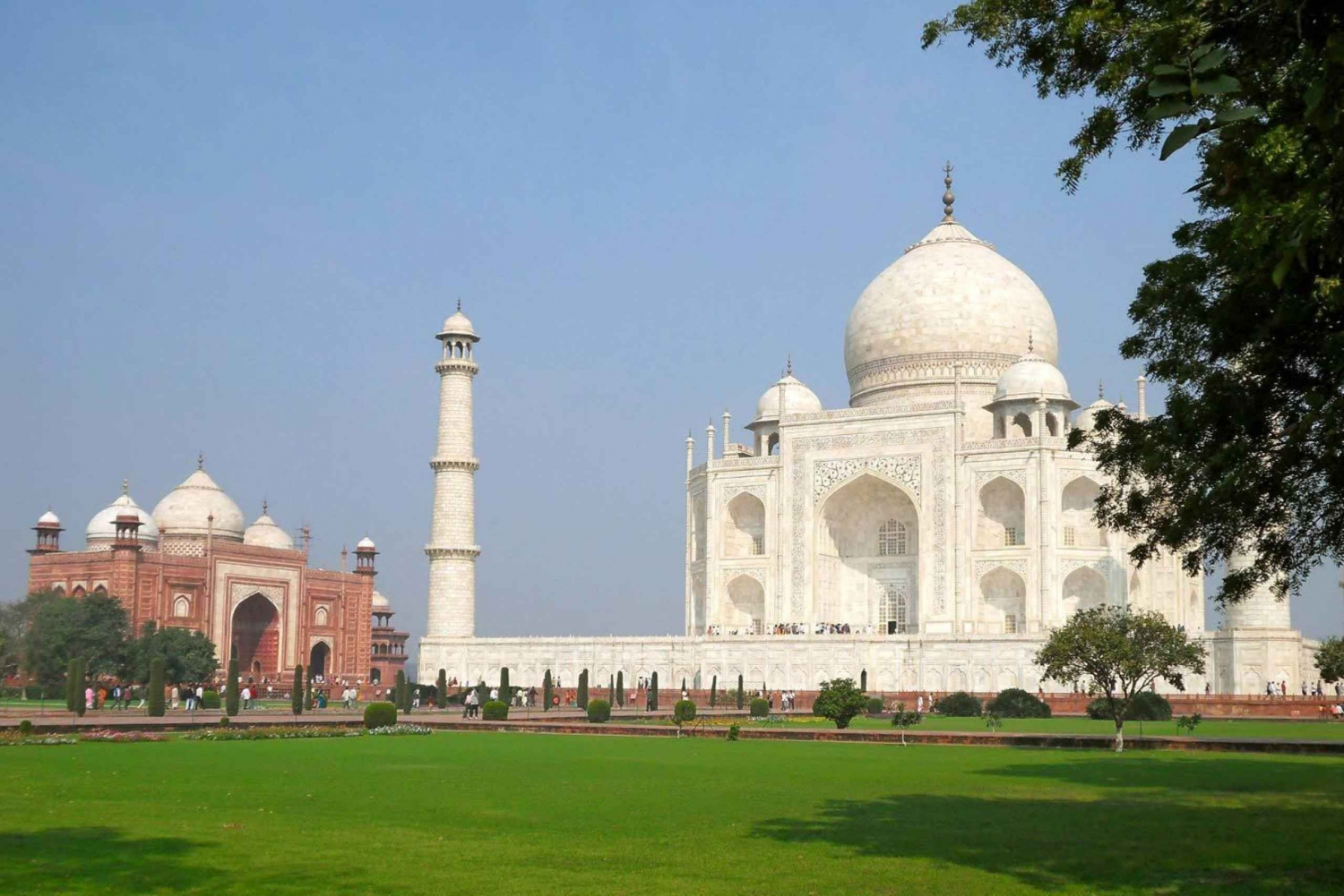 Fra New Dehli: Taj Mahal ved solopgang & Agra Highlights Tour