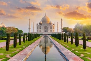 Au départ de New Delhi : 2 jours d'excursion au Taj Mahal au lever et au coucher du soleil