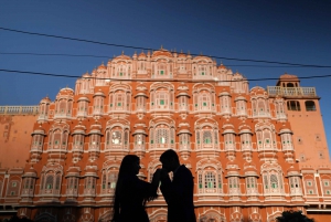 Vanuit New Delhi: Jaipur Tour per sneltrein of privétour met de auto