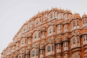 Vanuit New Delhi: Jaipur Tour per sneltrein of privétour met de auto