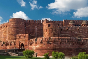 Från New Delhi: Privat Taj Mahal & Agra Fort Tour med bil