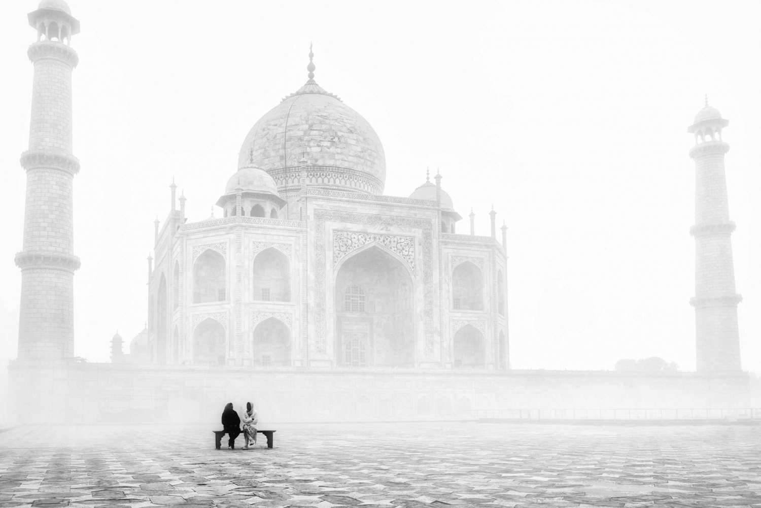 Fra Delhi: Samme dag Taj Mahal og Agra Fort med transport