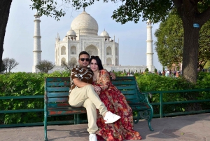 De Délhi: Mesmo dia para o Taj Mahal e o Forte de Agra com traslados