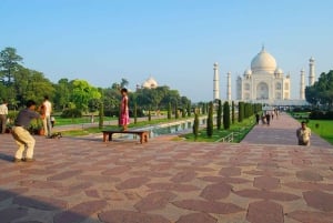 Vanuit New Delhi: Taj Mahal Sunrise Tour met Fatehpur Sikri