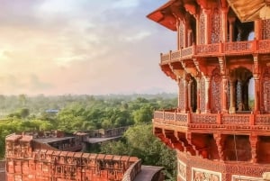 Vanuit New Delhi: Taj Mahal Sunrise Tour met Fatehpur Sikri
