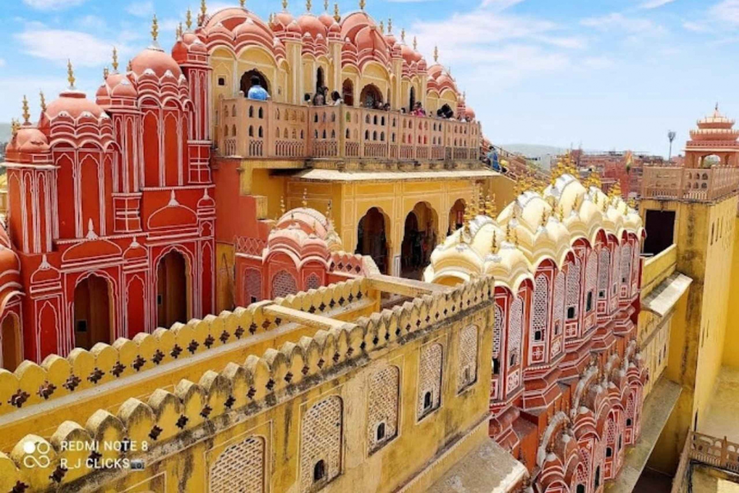 Tour guidato della città di Jaipur (Città Rosa) di un giorno intero in auto