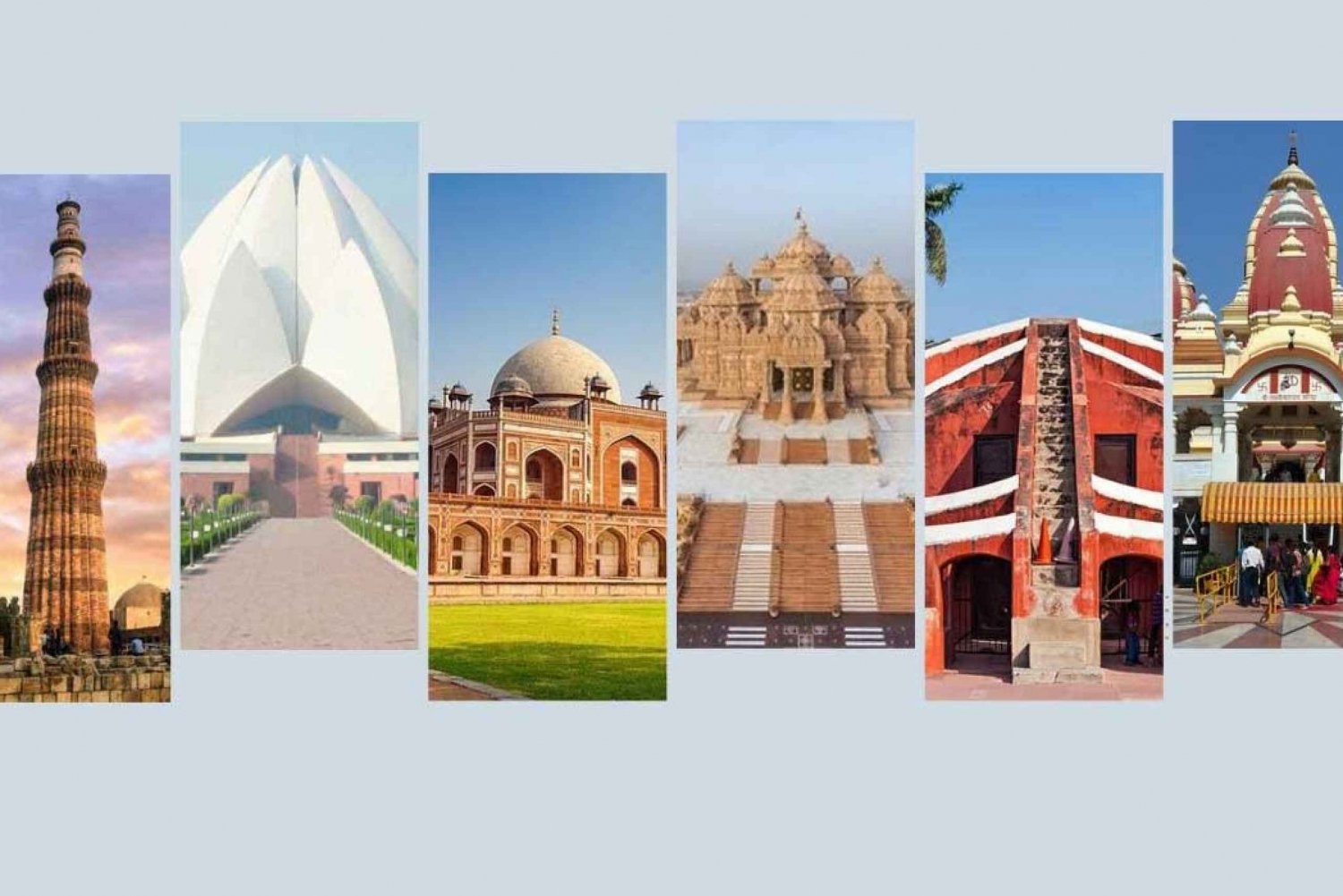 Ganztägige Stadtrundfahrt durch Neu- und Alt-Delhi