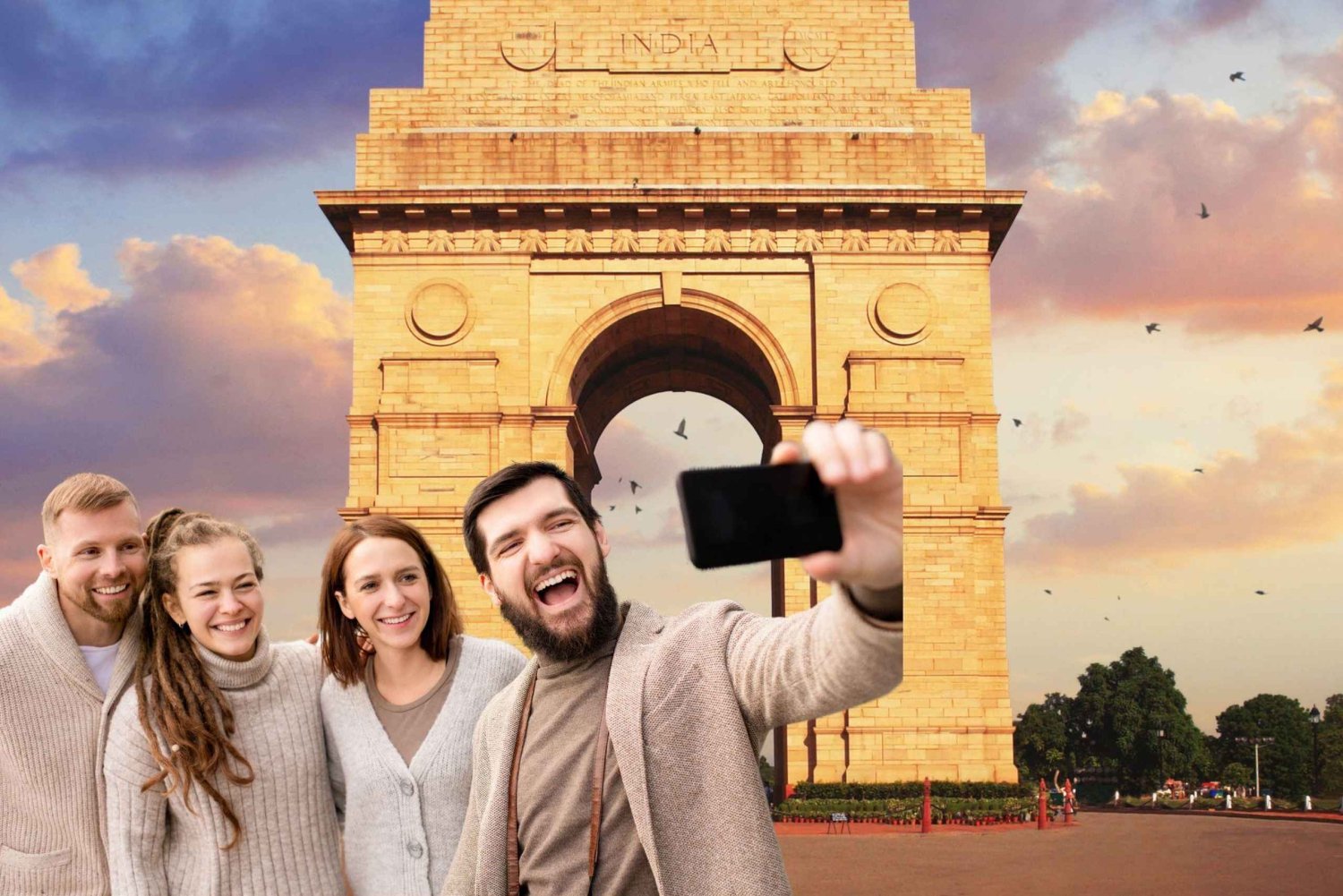 Tour di un giorno intero della città di Nuova e Vecchia Delhi