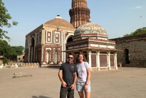 Visite d'une jounée complète à Old Delhi et New Delhi en voiture avec guide