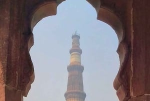 Tour de 1 día por Delhi con guía, entradas y almuerzo
