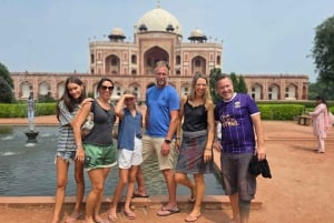 Nueva y Vieja Delhi: tour de 1 día con guía de habla alemana