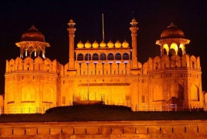 Guidad tur: Red Fort Light & Sound Show med guide