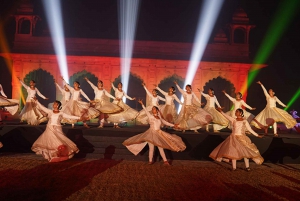 Guidad tur: Red Fort Light & Sound Show med guide