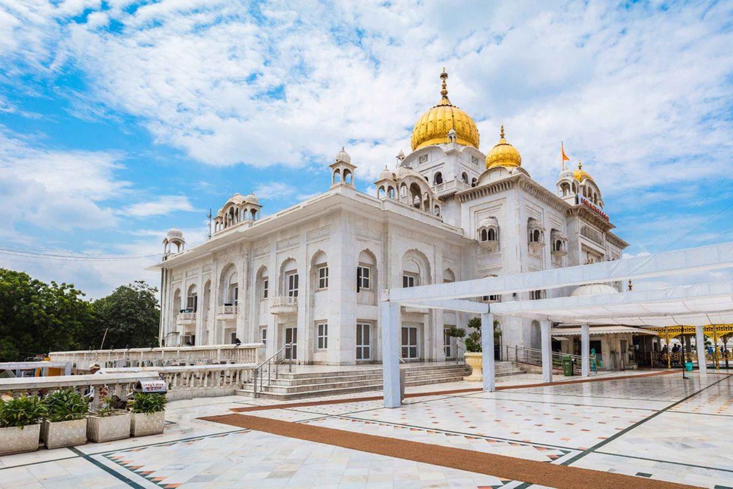 Delhi: Excursão particular de meio dia pela cidade com serviço de busca e pontos turísticos