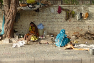 Tour a pie de medio día por los barrios bajos de Delhi