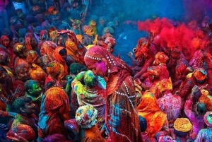 Festa di Holi e visita di Delhi: Avventura in giornata