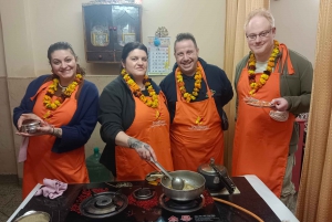 Indian Food Cooking Class with vegetable Market