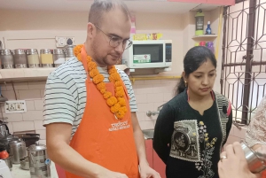 Cours de cuisine indienne avec marché aux légumes