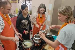 Indian Food Cooking Class with vegetable Market