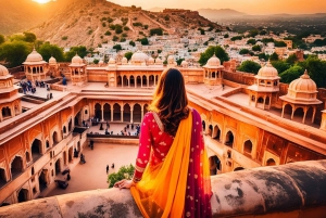 Из Нью-Дели: однодневная поездка в Джайпур на поезде или автомобиле