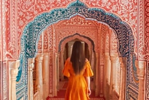 Jaipur: Heldags privat bytur med bil og guide