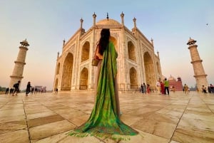 Mumbai : Excursion privée de 2 jours à Delhi et Agra avec vols et hôtel