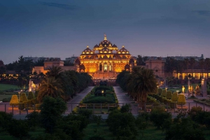 Nuova Delhi: Tour della mostra di Akshardham, dello spettacolo di luci e acqua