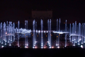 New Delhi: Akshardham-utställningen och rundtur med ljus- och vattenshow