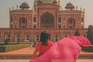 New Delhi: Halvdagstur med transport til kulturarven