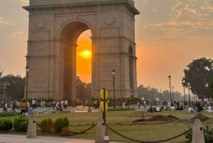 Halvdagsomvisning i New Delhi: templer og monumenter