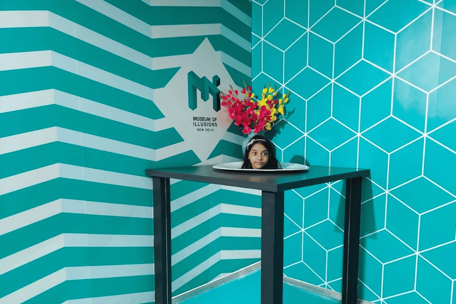 New Delhi : visite guidée du Musée des illusions avec billet d'entrée