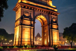 New Delhi Night View Tour mit Guide