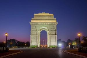 Delhi: Private Halbtagestour durch Delhi mit Guide und AC-Wagen