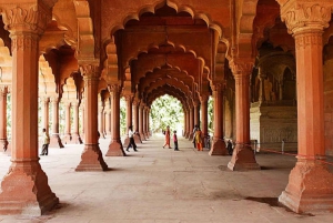 Neu Delhi: Red Fort Skipe-the-line Tour mit Transfer+Ticket